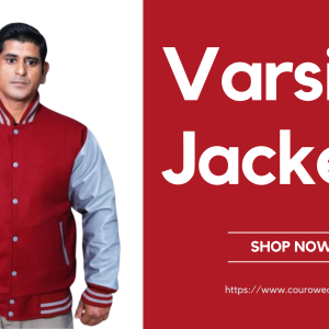 Varsity Jacket Wool Leather