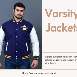 Letterman jacket Leather Sleeves