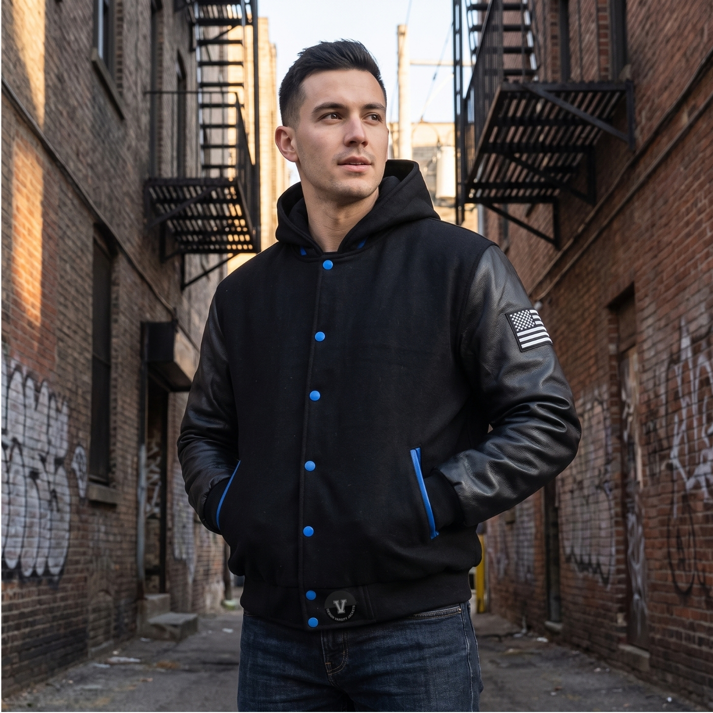 Custom Varsity Men's Jacket