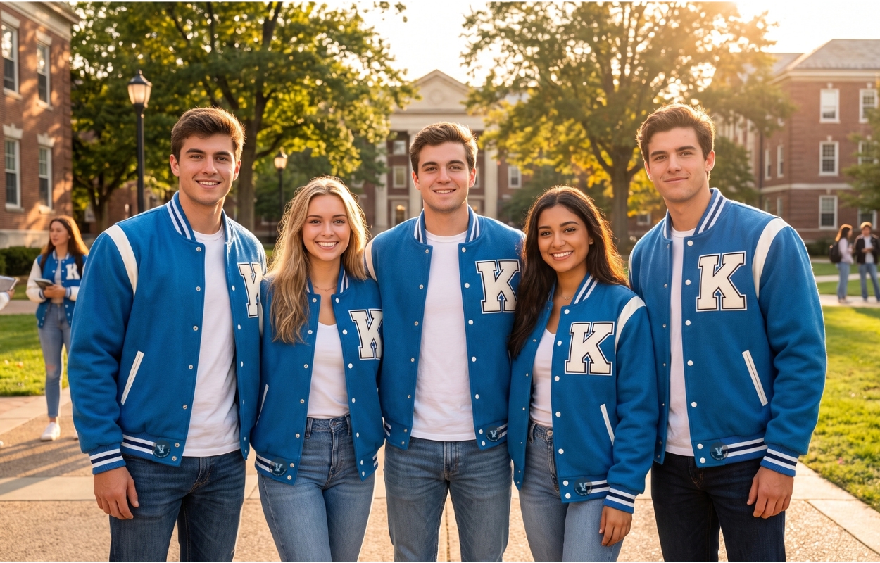 Varsity Jackets With Custom Retro