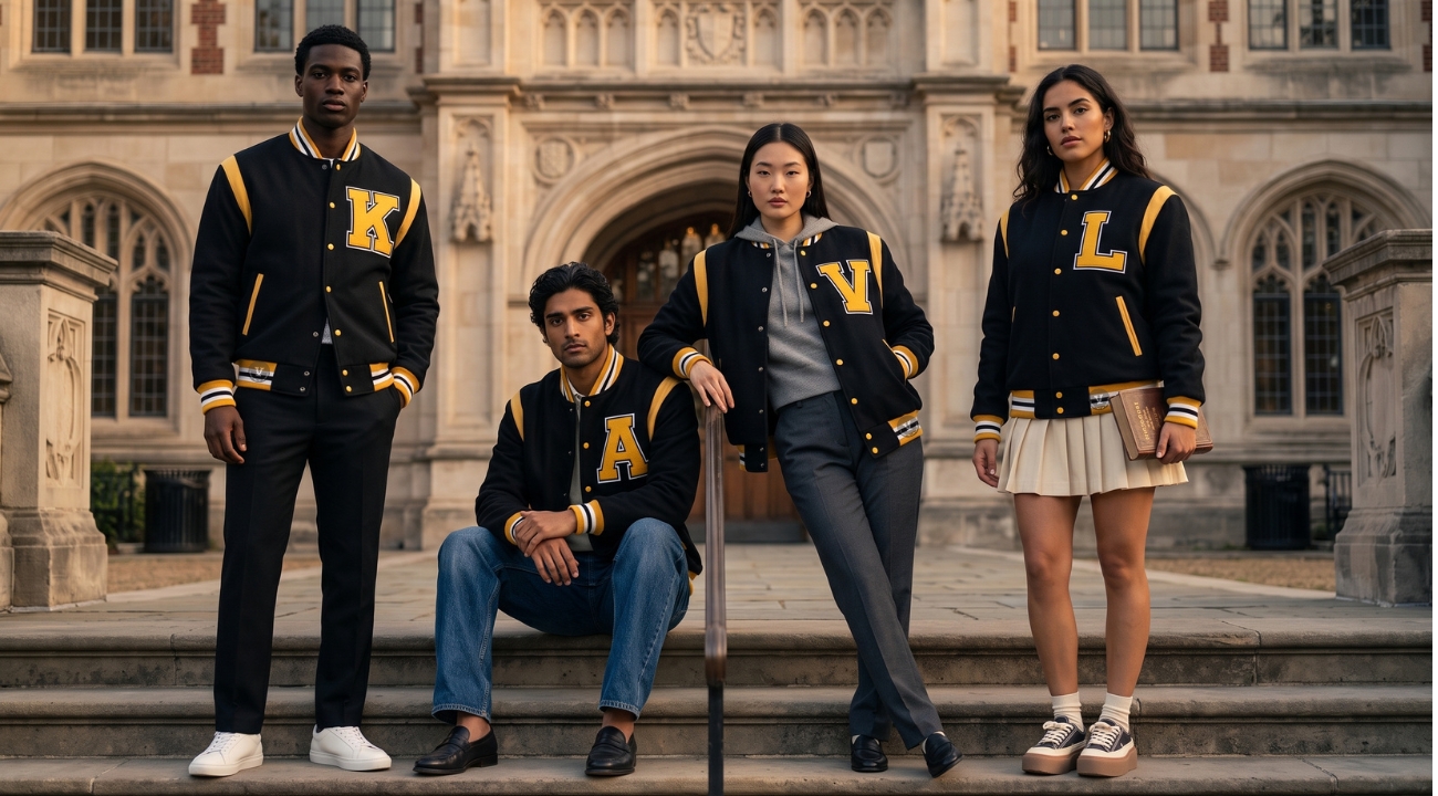 Stylish Wool Leather Varsity Jackets
