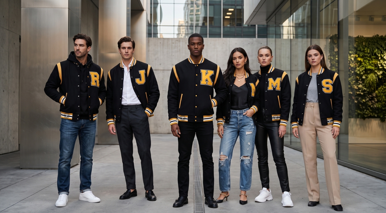Stylish Wool Leather Varsity Jackets