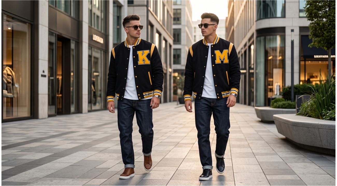 Stylish Wool Leather Varsity Jackets