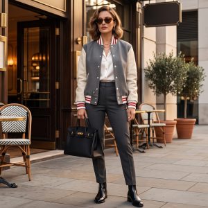 Varsity Jackets For Women Outfits