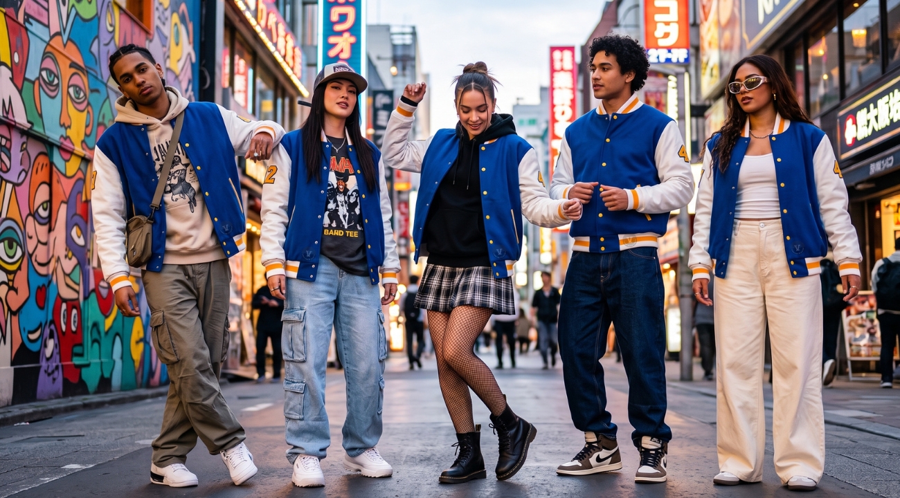 Varsity Jackets TikTok Outfits