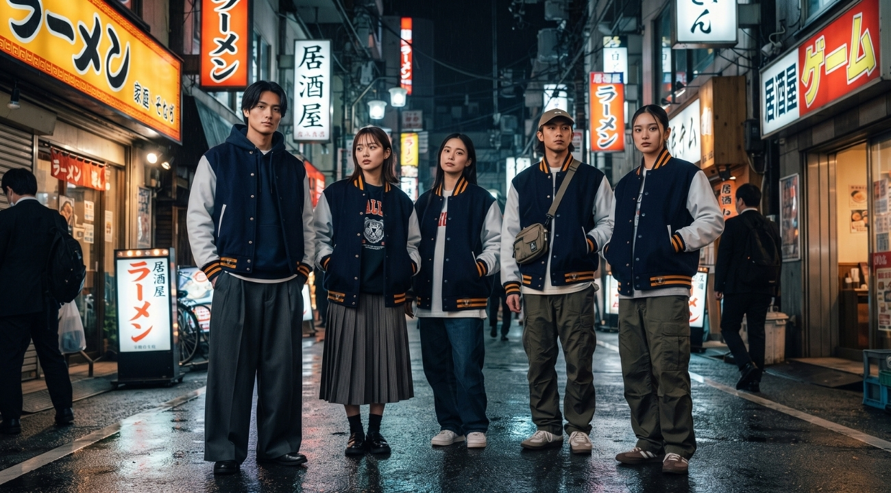 Varsity Jackets for Streetwear Tokyo Outfits