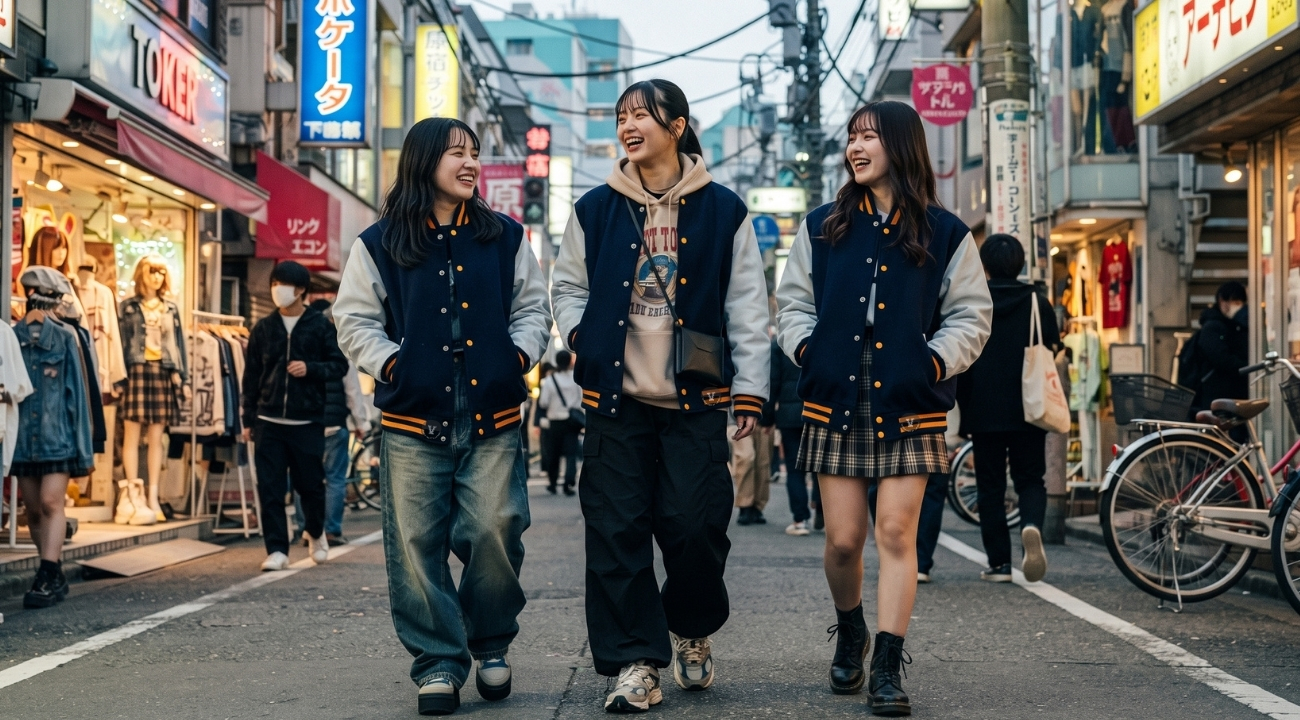 Varsity Jackets for Streetwear Tokyo Outfits
