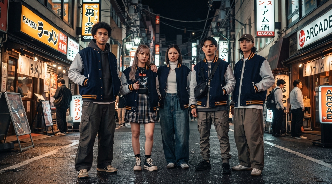 Varsity Jackets for Streetwear Tokyo Outfits