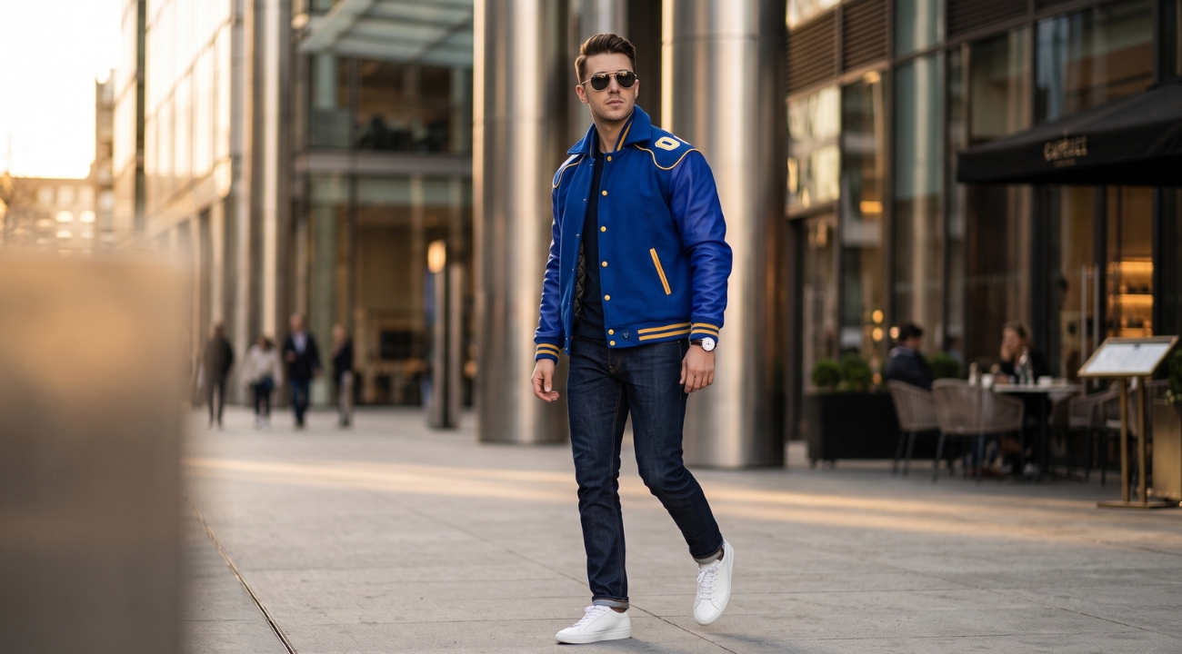 Wool Leather Varsity Jackets Custom