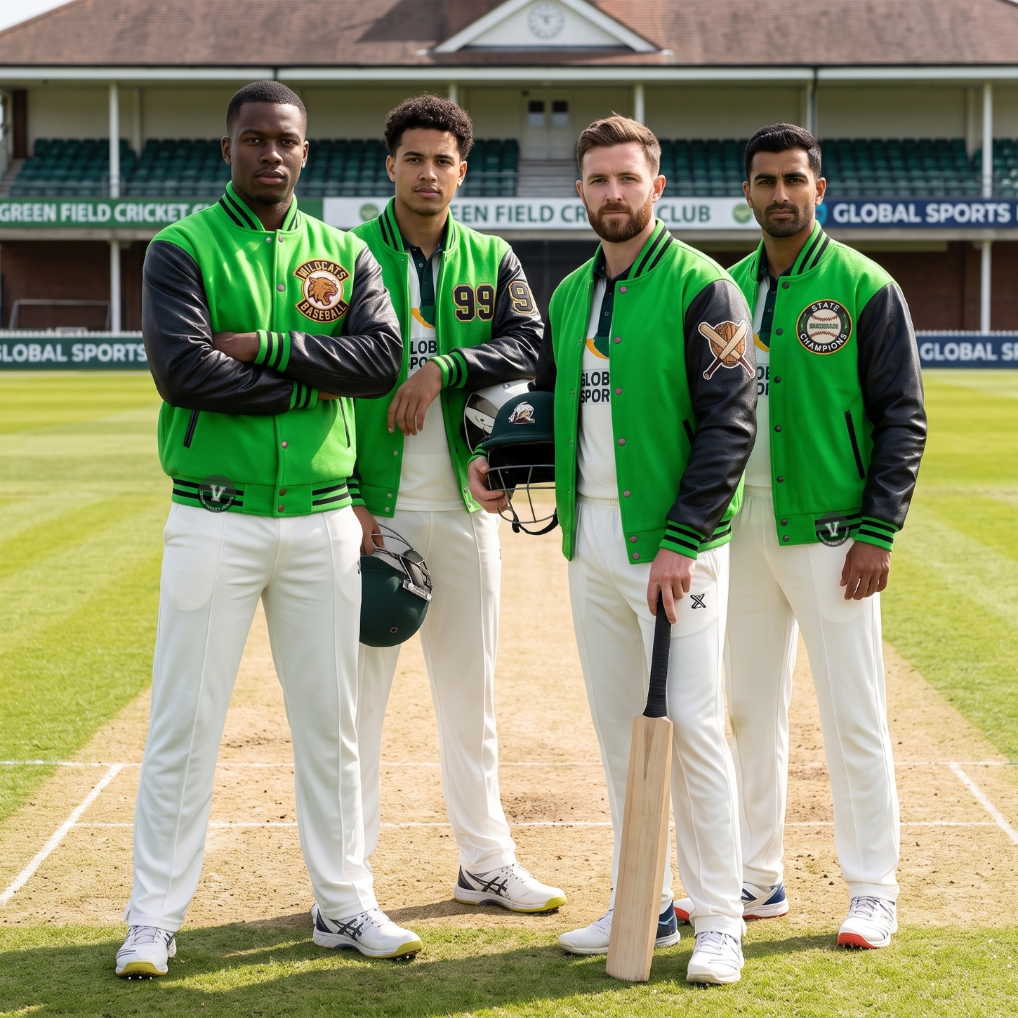Cricket Baseball Jackets For Teams