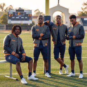 Football Team Jackets With Embroidery