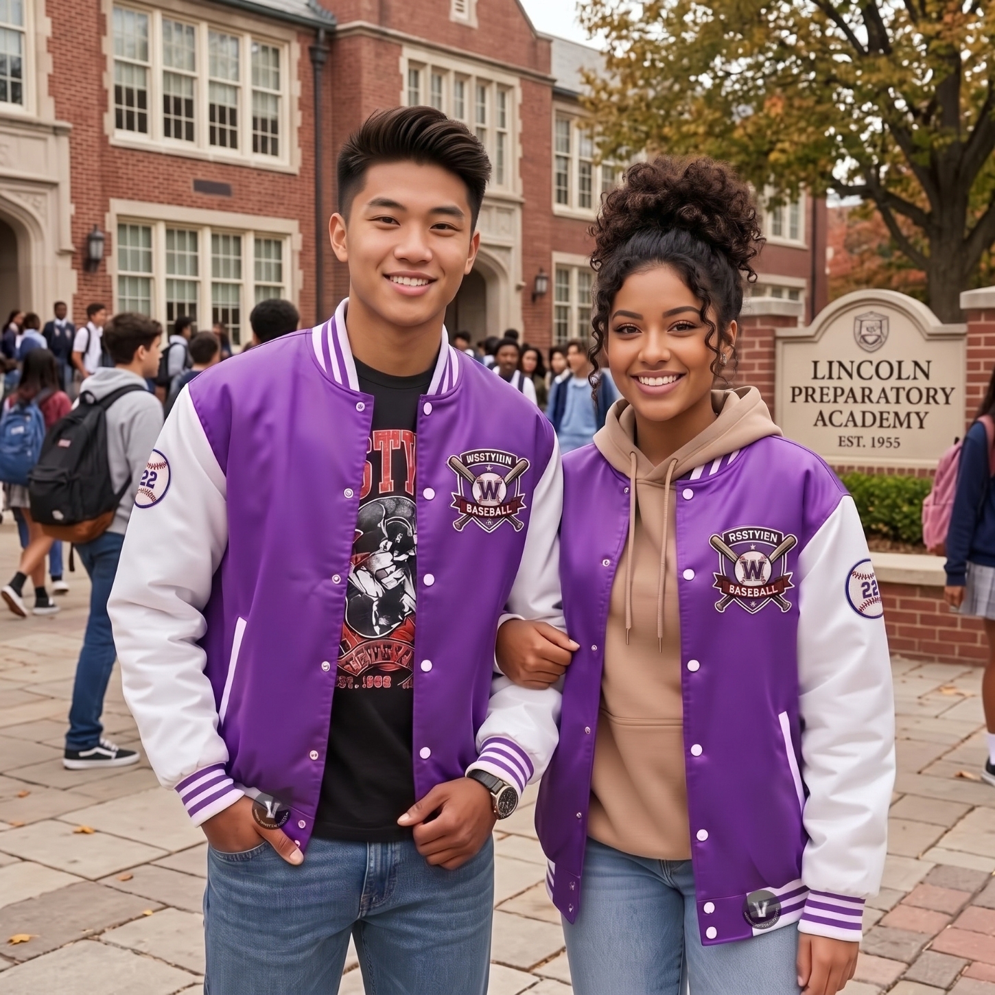 High School Baseball Jackets Custom Made