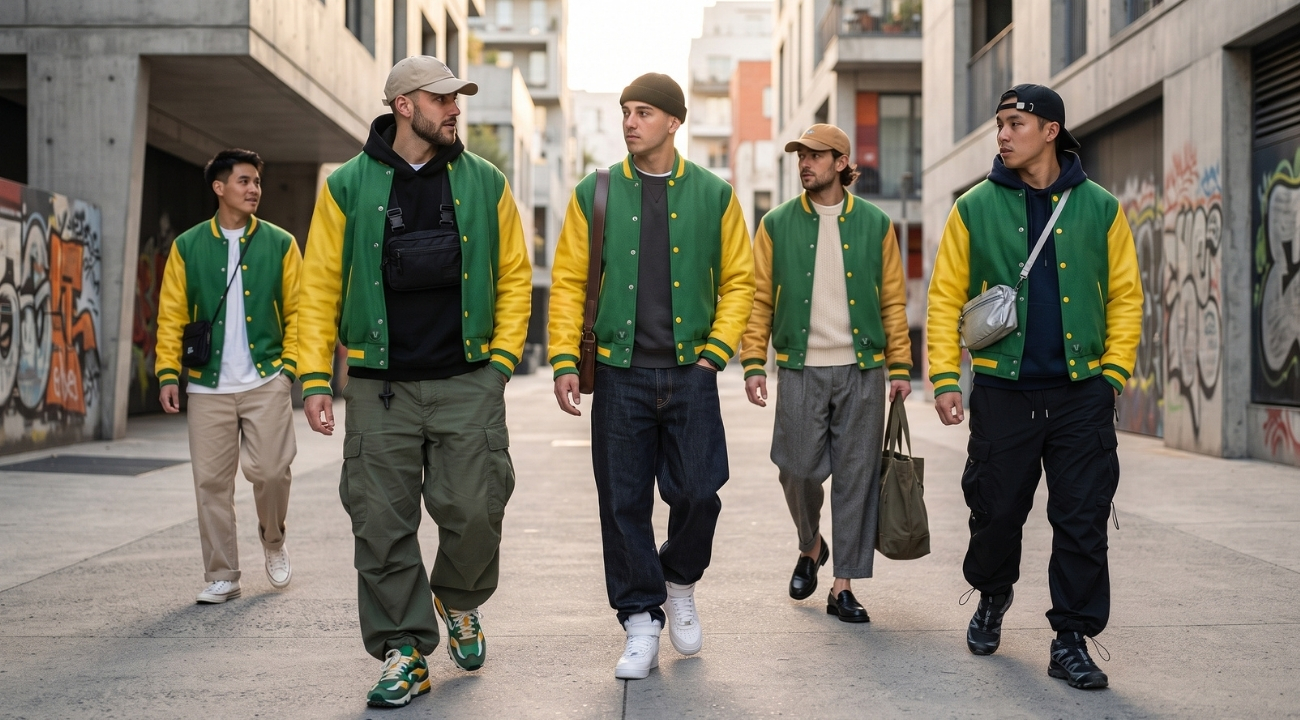 Oversized Varsity Jackets For Streetwear