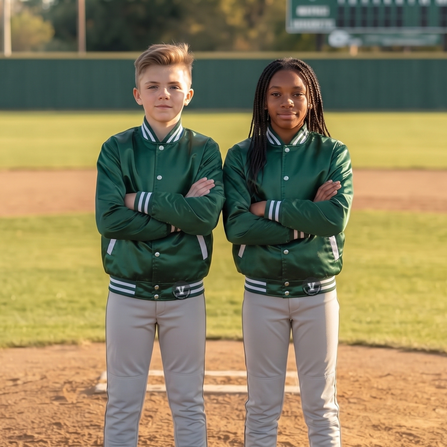 Satin Baseball Jackets Lightweight
