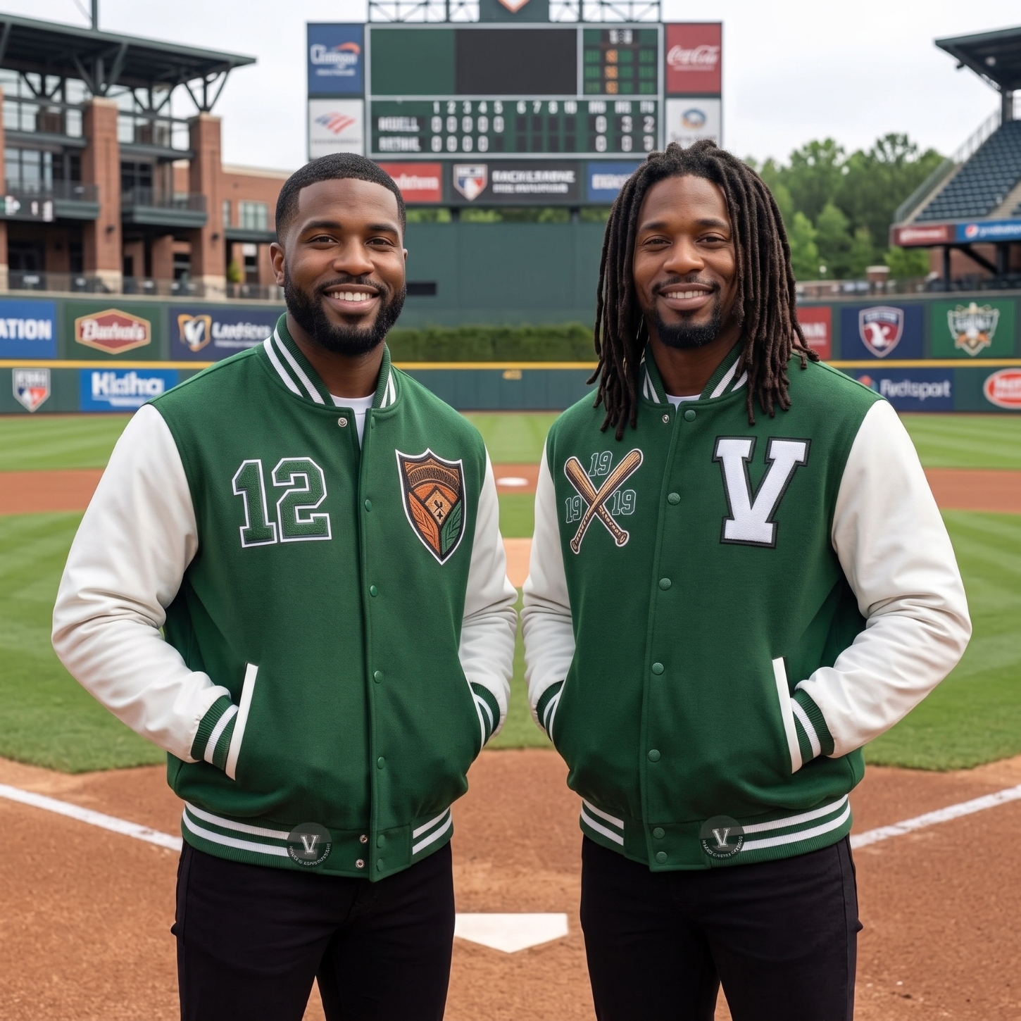 Senior Baseball Jackets With Patches
