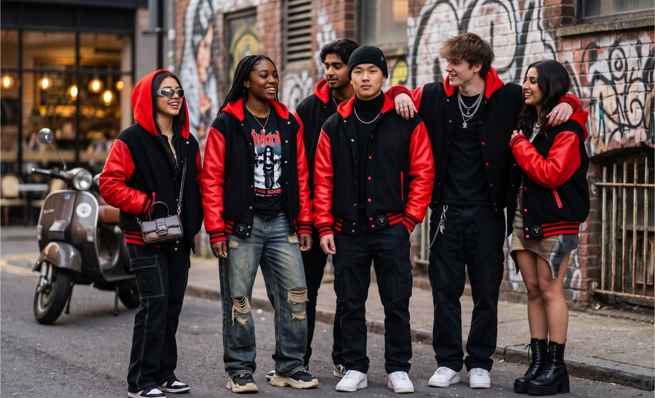 Streetwear Varsity Jackets for Teens