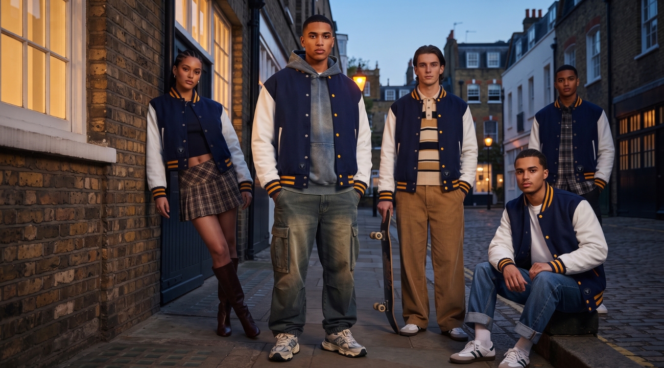 Varsity Jackets Streetwear Fashion in UK