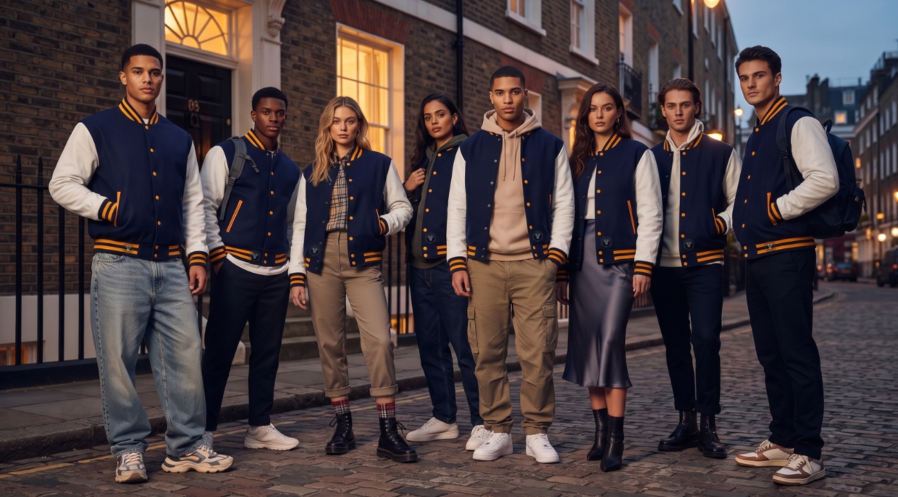 Varsity Jackets Streetwear Fashion in UK