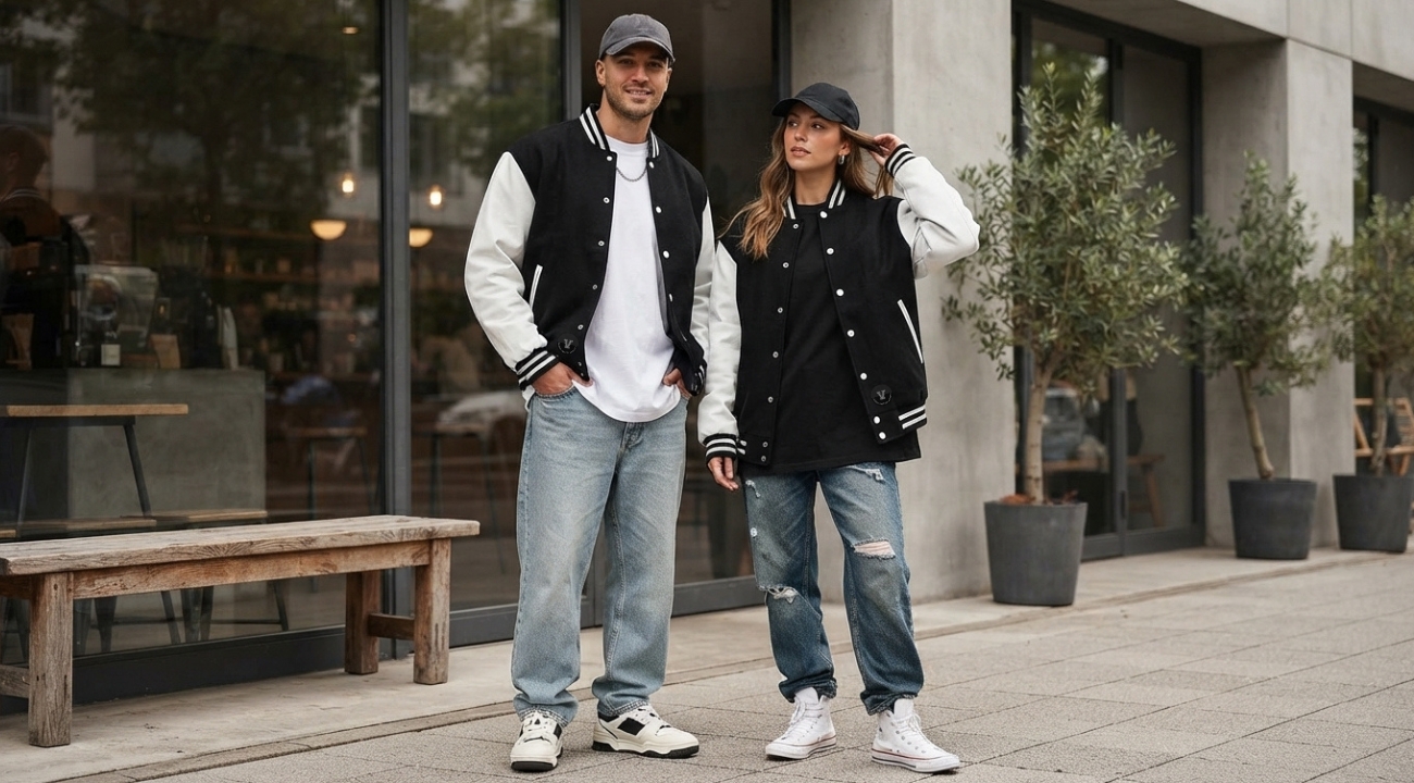 Varsity Jackets for Couples Outfits