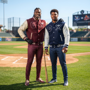 custom color baseball jackets