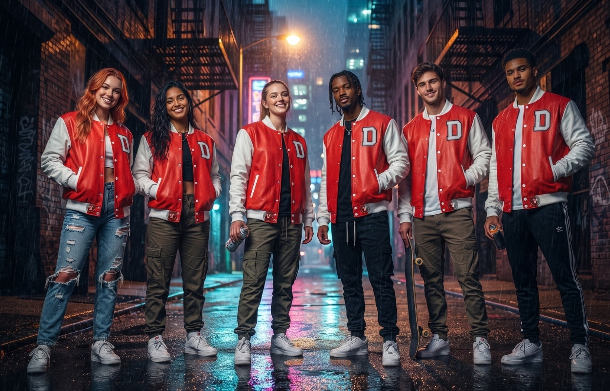varsity jackets Streetwear Winter 