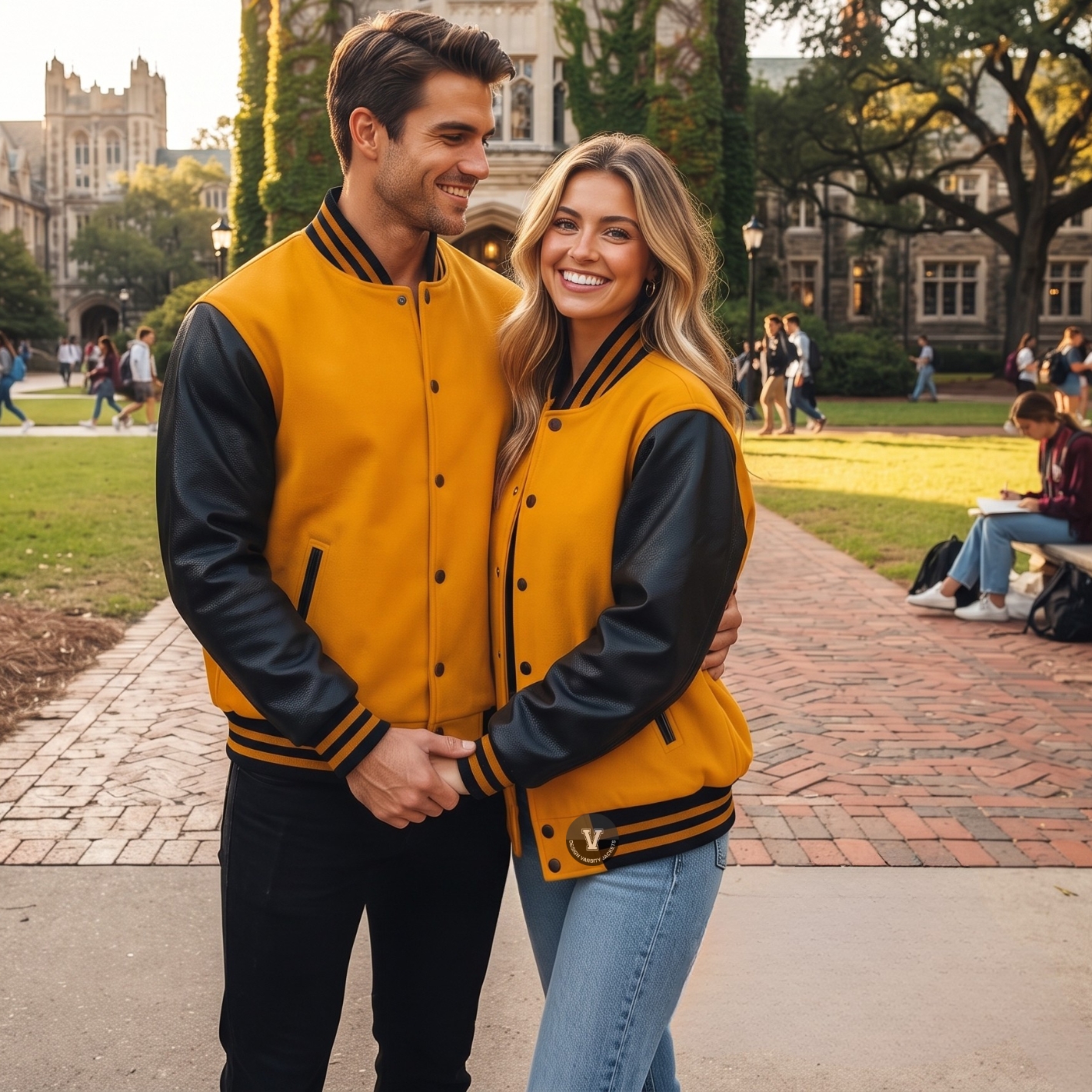 varsity jackets with waterproof coating